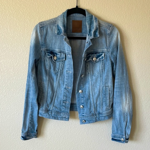 Articles Of Society Taylor Denim Jacket Indio S Cowgirl Western Rodeo Jean Boho - Picture 1 of 13